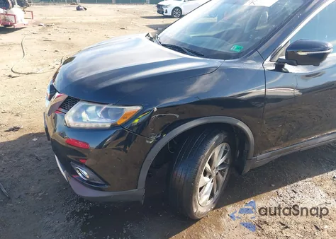 2015 Nissan Rogue Sl z USA, uszkodzony, nr VIN 5N1AT2MV1FC830972